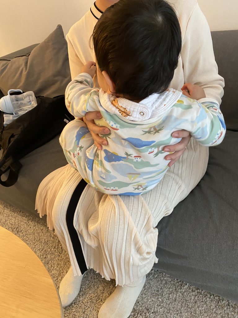 子連れマッサージ